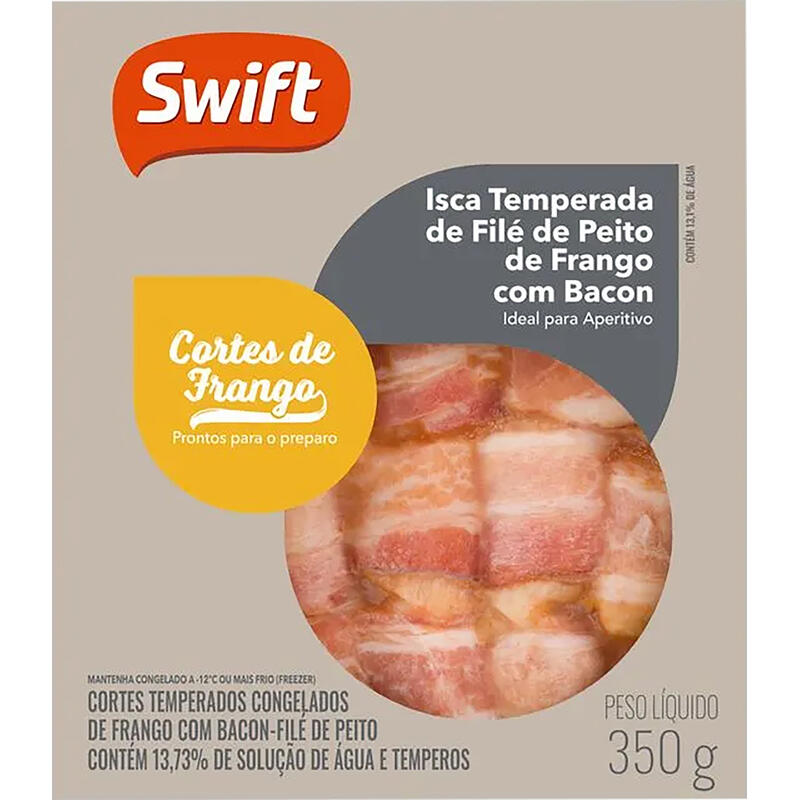 Isca de Frango Swift Bacon 350g