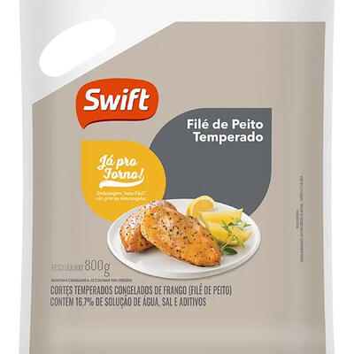 Filé de Peito de Frango Swift Temperado 800g