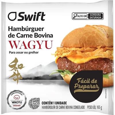 Hambúrguer Wagyu Swift Bovino 165g