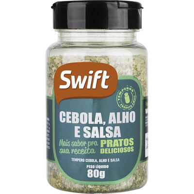 Tempero Swift Cebola, Alho e Salsa 80g