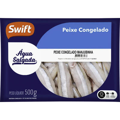 Peixe Manjuba Inteira Swift Congelado 500g