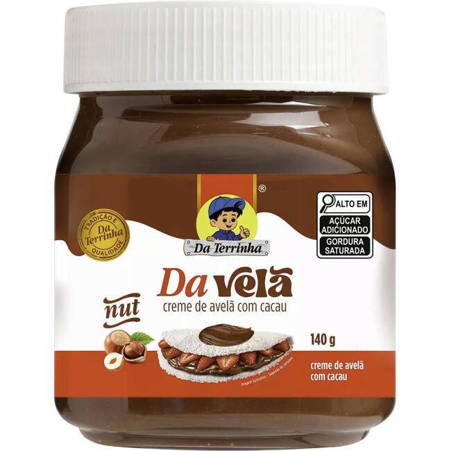 Creme de Avelã Da Terrinha 140g