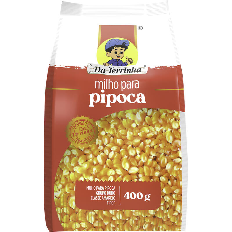 Milho para Pipoca Da Terrinha 400g
