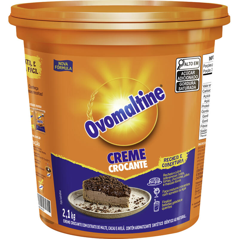 Creme Crocante Ovomaltine 2,1kg