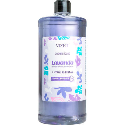 Sabonete Líquido Vizet Lavanda 1L