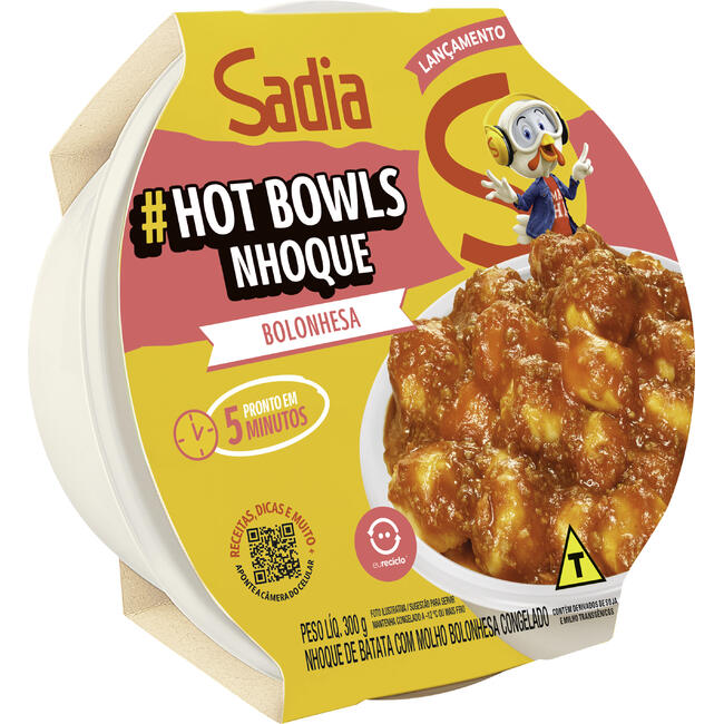Nhoque de Batata Sadia Com Molho Bolonhesa 300g