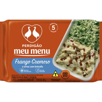 Frango Cremoso Perdigão Congelado Arroz com Brócolis 300g