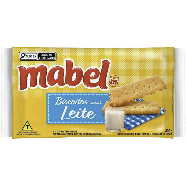 Biscoito Mabel Leite 300g