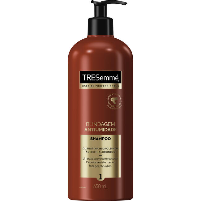 Shampoo Tresemmé Blindagem Antiumidade 650ml