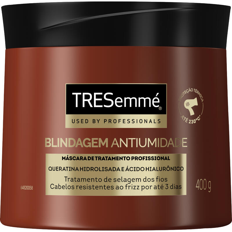 Máscara Capilar Tresemmé Blindagem Antiumidade 400g