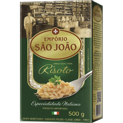 Arroz Empório São João Italiano 500g