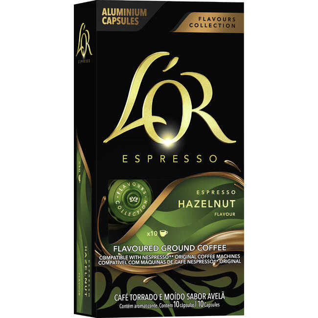 Café em Cápsula L'OR Espresso Hazelnut 52g