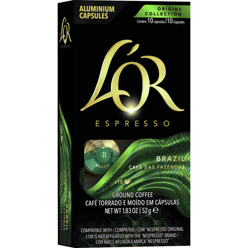 Café em Cápsula L'OR Brasil Espresso 52g