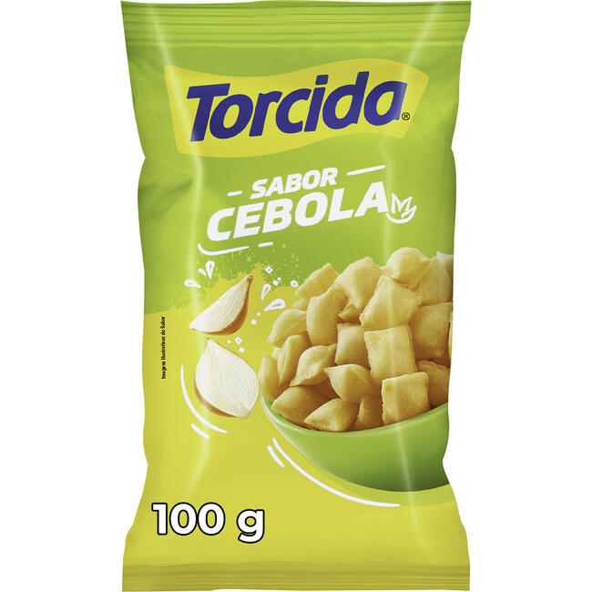 Salgadinho Lucky Torcida Cebola 100g