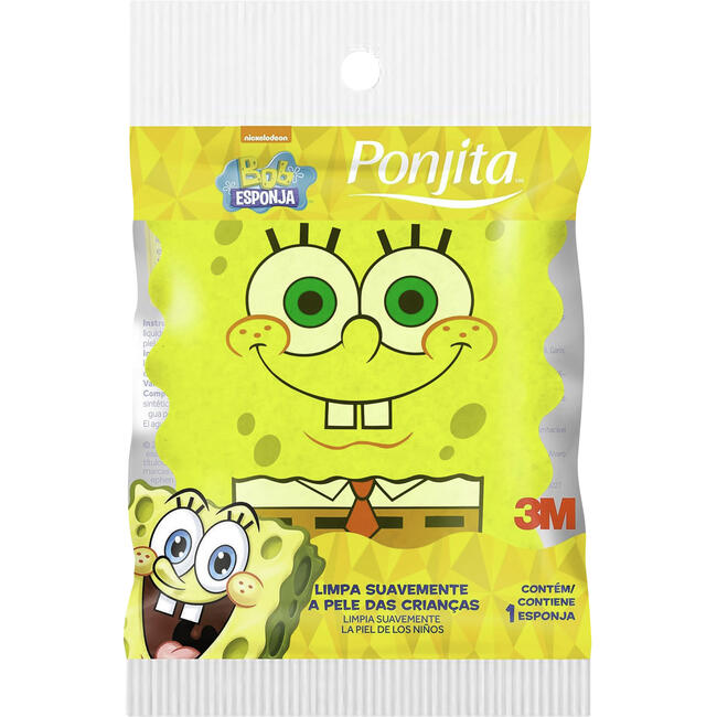 Esponja para Banho Ponjita Bob Esponja un
