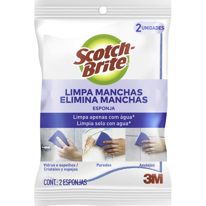 Esponja Scoth-Brite Limpa Manchas 2 un