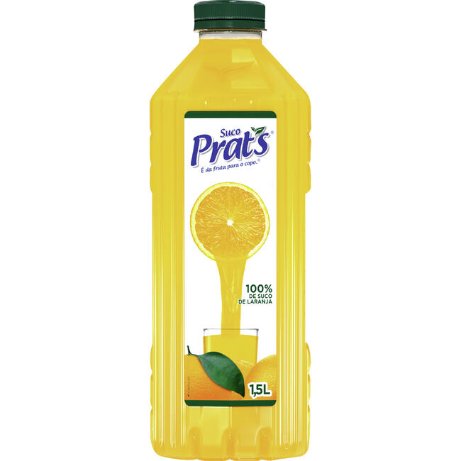 Suco de Laranja Prat’s Integral 1,5L