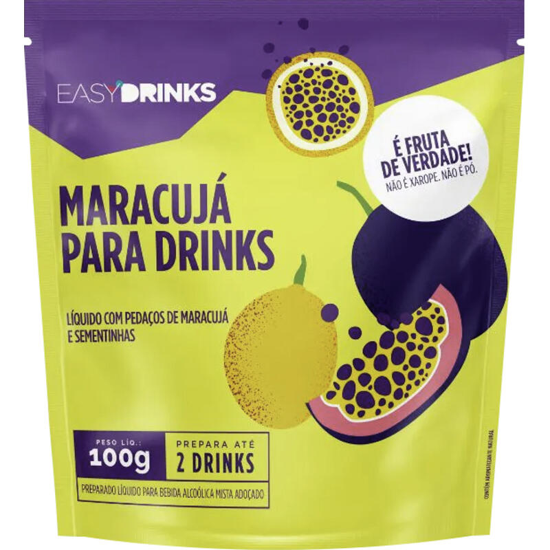 Monodose Easy Drinks Maracujá 100g