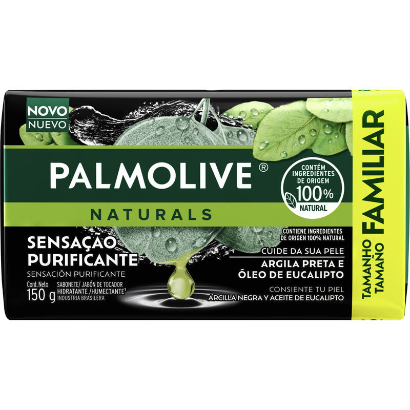 Sabonete Palmolive Naturals Sensação Purificante 150g