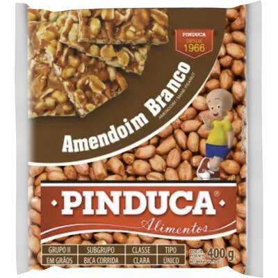 Amendoim Pinduca Branco 400g