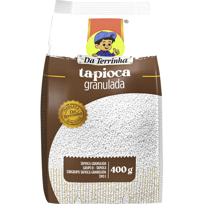 Tapioca da Terrinha Granulada Pacote 400g