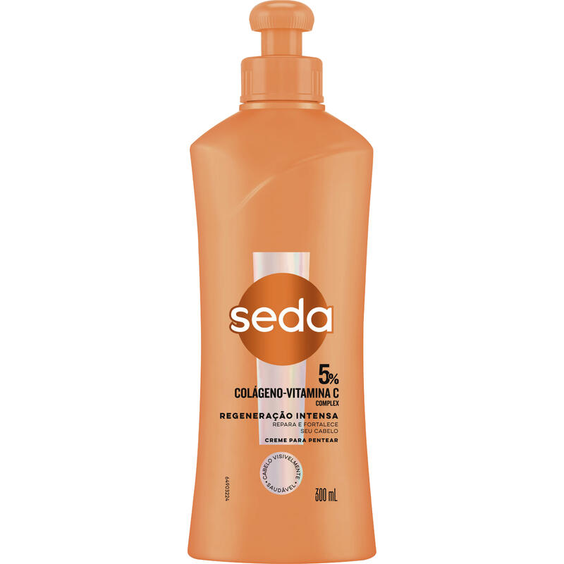 Creme para Pentear Seda By Niina Secrets Colágeno + Vitamina C 300 ml