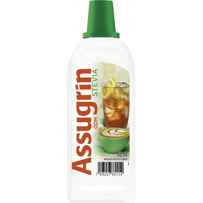 Adoçante Líquido Assugrin Stévia 80ml