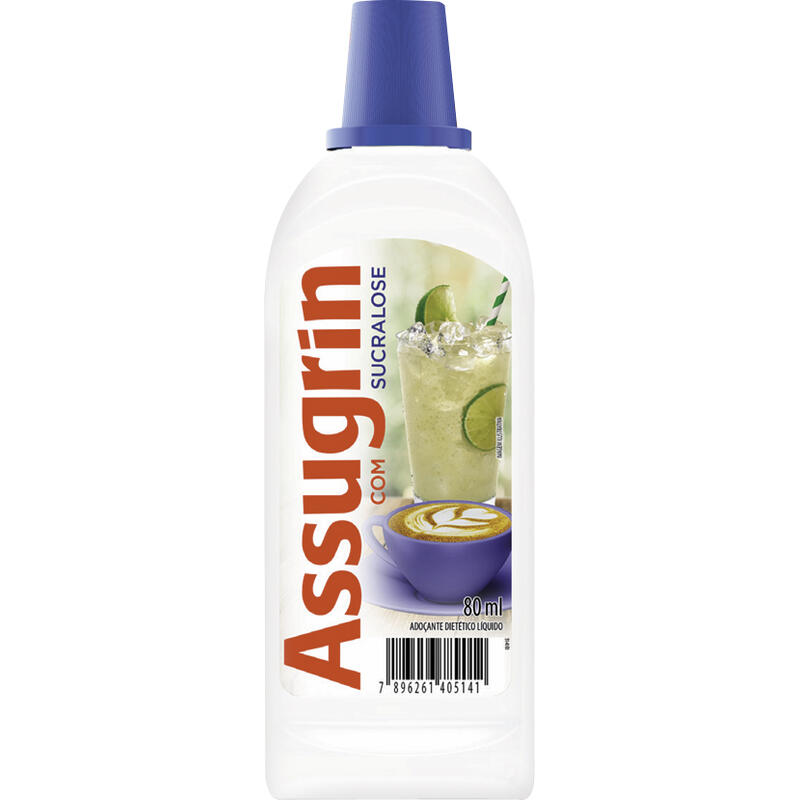 Adoçante Líquido Assugrin Sucralose 80ml