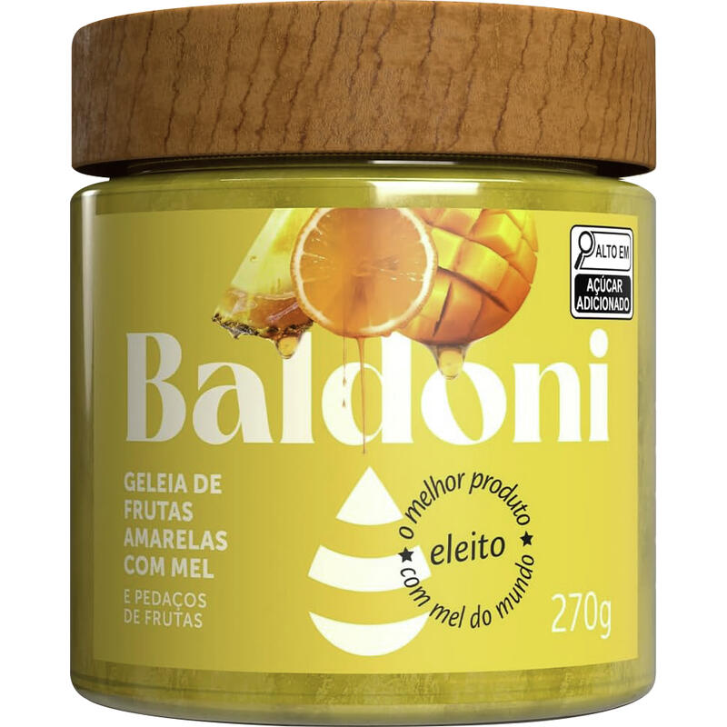 Geleia Baldoni Frutas Amarelas 270g