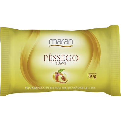 Sabonete Suave Maran Pêssego 80g