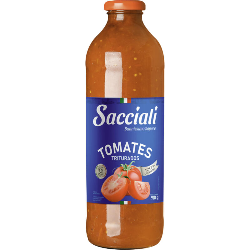 Molho de Tomate Sacciali Triturados 910g