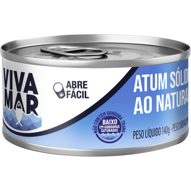 Atum Sólido Viva Mar Ao Natural 98g