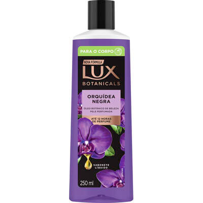 Sabonete Liquido Corporal Lux Botanicals Orquídea Negra 250ml