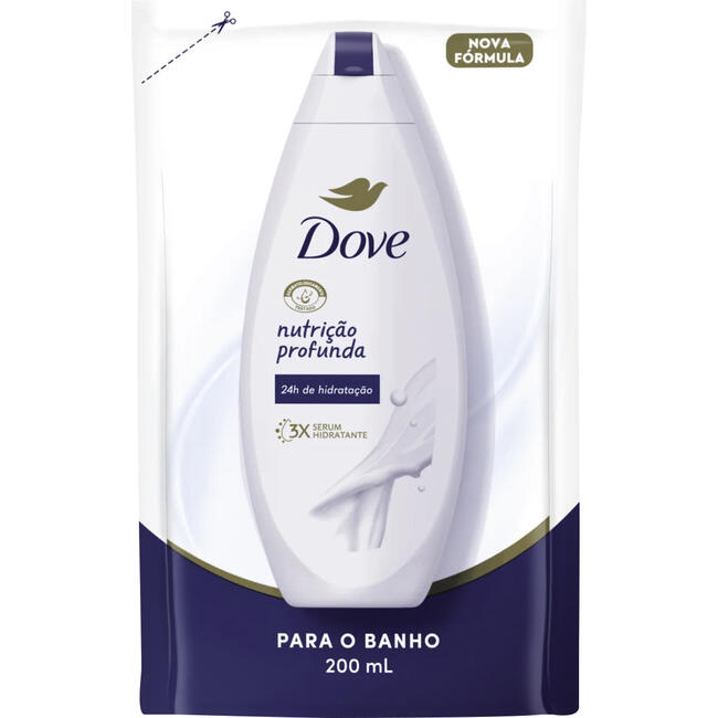 Sabonete Líquido Dove Nutrição Profunda 200ml