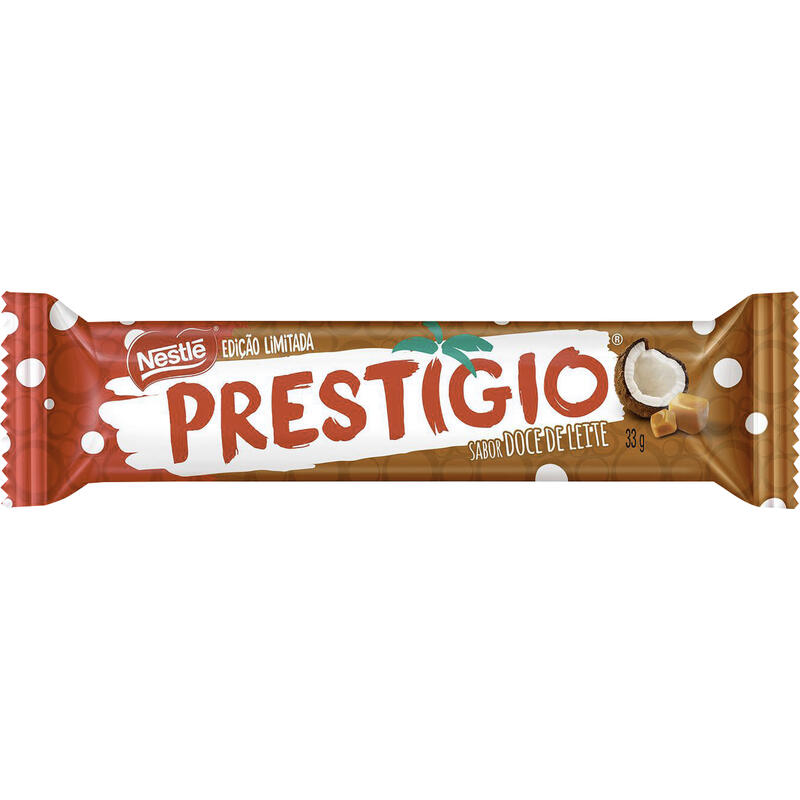 Chocolate Nestlé Prestígio Doce de Leite Edição Limitada Peça 33g