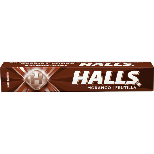 Drops Halls Morango 28g