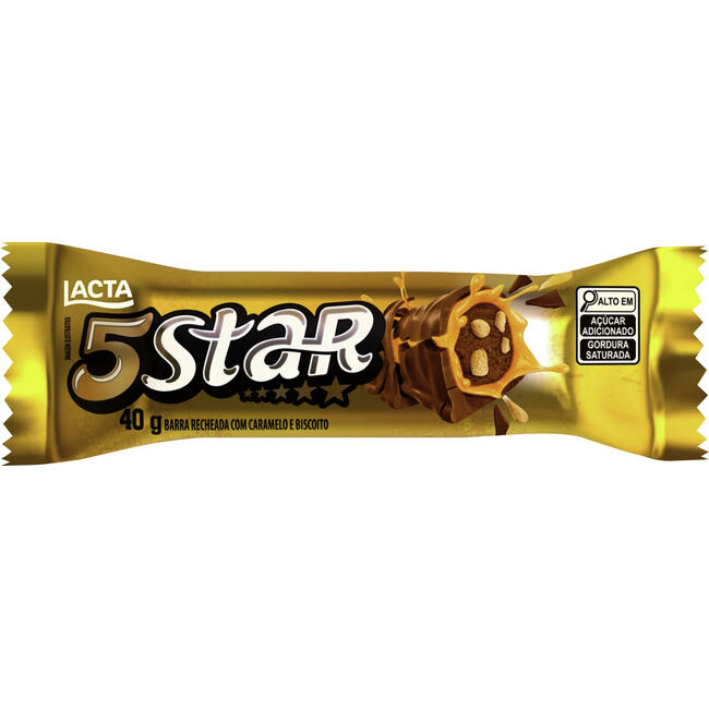 Chocolate Lacta 5 Star 40g