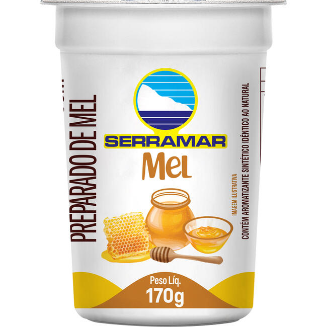Iogurte Integral Serramar Mel 170g