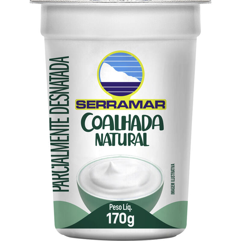 Coalhada Serramar Natural 170g