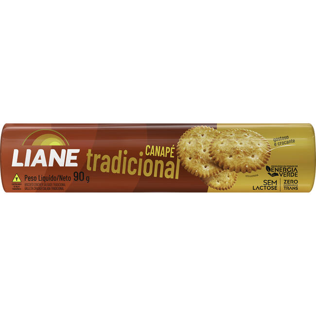 Biscoito Salgado Liane Tradicional 90g