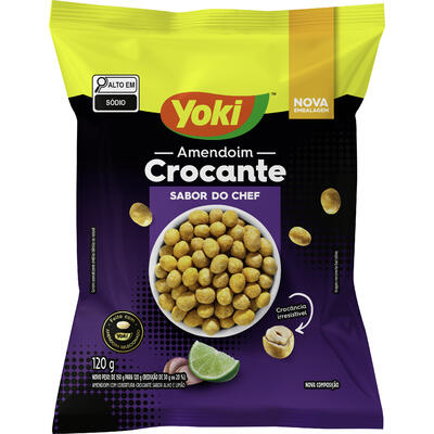Amendoim Crocante Yoki Sabor do Chef 120g