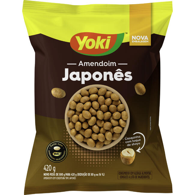 Amendoim Yoki Japonês 420g