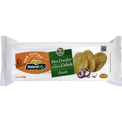 Snack Rice Cracker Kodilar Creme de Cebola 84g