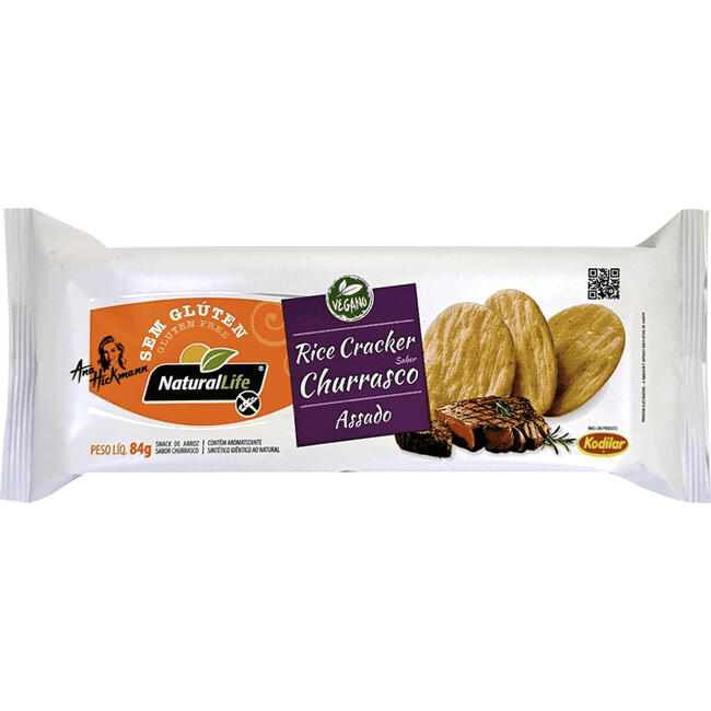 Snack Rice Cracker Kodilar Churrasco 84g