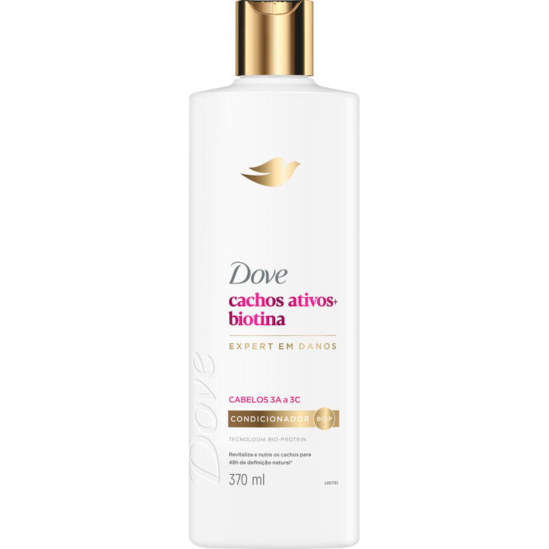 Condicionador Dove Cachos + Biotina 370ml