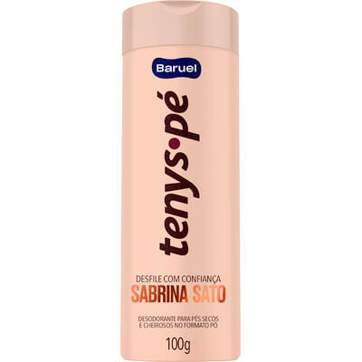 Desodorante em Pó Tenys Pé Baurel Sabrina Sato 100g
