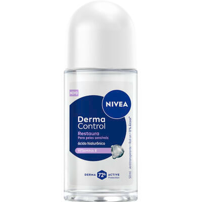 Antitranspirante Roll-On Nivea Derma Control Restaura 50ml