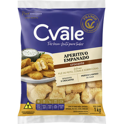 Aperitivo Empanado C.Vale Crocante 1kg