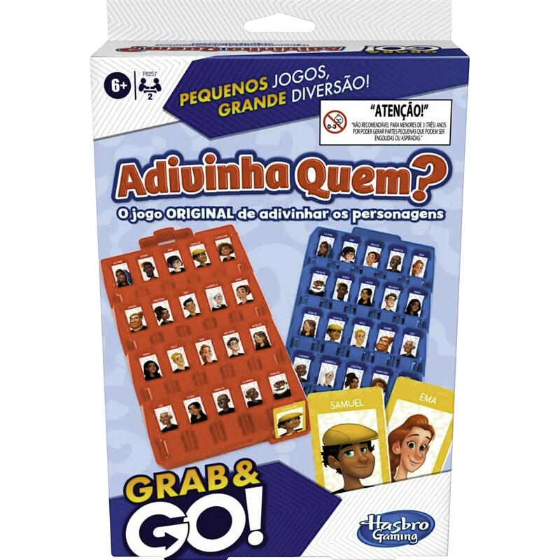 Jogo Grab & GO Hasbro Adivinha Quem? un