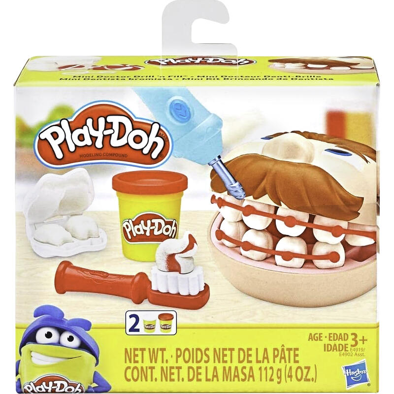 Conjunto Play-Doh Hasbro Mini Dentista un